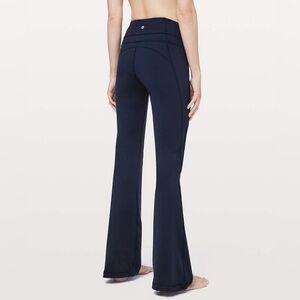 Lululemon Groove Flared Pant in True Navy